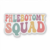 Phlebotomy Squad シール (正面)
