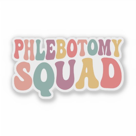 Phlebotomy Squad シール (正面)
