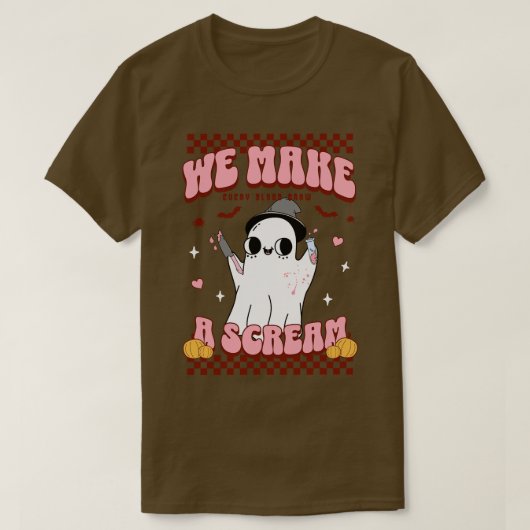 Phlebotomy Techハロウィーンの衣装 Tシャツ (デザイン正面)