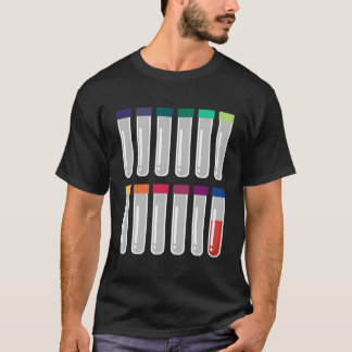 Phlebotomy Test Tube Laboratory Doctor For Phlebot Tシャツ