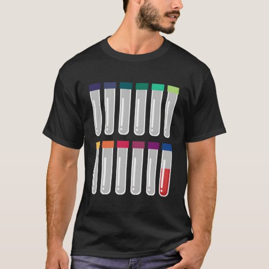 Phlebotomy Test Tube Laboratory Doctor For Phlebot Tシャツ (正面)