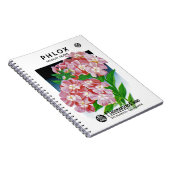 Phloxシードパケットラベル ノートブック (右側)