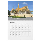 Phnom Penh-Cambodia Calendar カレンダー (3月 2027)