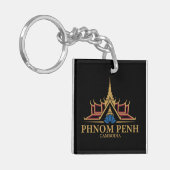 Phnom Penh Cambodia Southeast Asia キーホルダー (正面左)