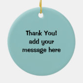 Phoのヌードルボールのベトナムのスープ用のスプーンの箸 セラミックオーナメント (裏面)