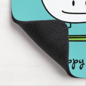 Phoのヌードルボールのベトナムのスープ用のスプーンの箸 マウスパッド (コーナー)