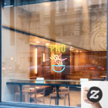 PHOヌードルネオンライフェイクトベトナムレストラン