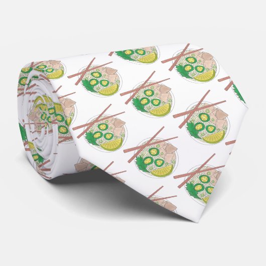 PHOベトナム料理チキンヌードルスープ箸 ネクタイ (ロール)