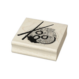 PHOベトナム料理チキンヌードルスープ箸 ラバースタンプ