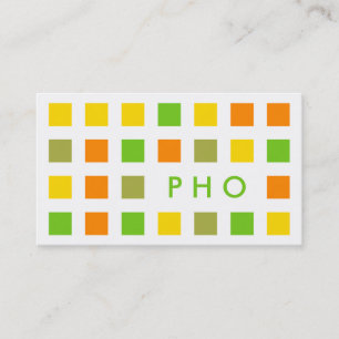 PHO (モダン正方形) 名刺