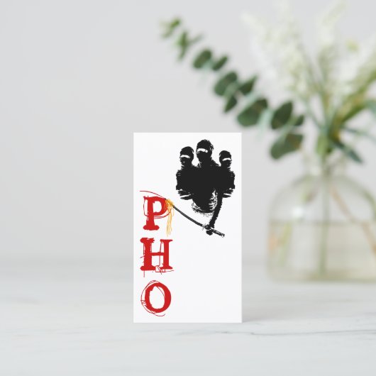 PHO :忍者 名刺 (スタンド正面)