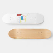 Pho Lovers, Pho Ever YumのSKATEデッキ スケートボード (横)