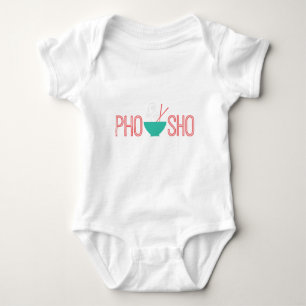 Pho Shoのベトナムのヌードル・スープ ベビーボディスーツ