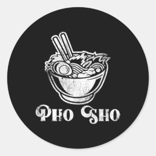 Pho Sho麺スープベトナム料理パン ラウンドシール
