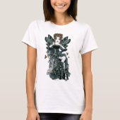 "Phoebe"のゴシック様式オートクチュールの蝶妖精のタンクトップ Tシャツ (正面)