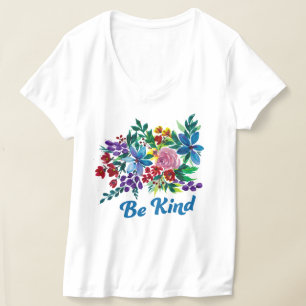 Phoebe BE KIND フラワープリント Tシャツ