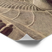 Phoenician carrying two offering, detail relief ポスター (角)