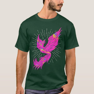 PhoeniFire BirdFantasyカラフル Phoeni Tシャツ