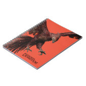 Phoenixグラフィック飛んでいる ノートブック (左側)