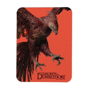Phoenixグラフィック飛んでいる マグネット