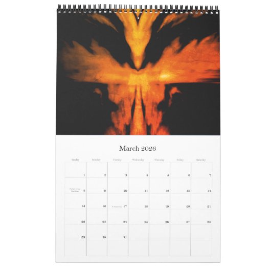 PHOENIX 2026 12-MONTH CALENDAR カレンダー (3月 2026)