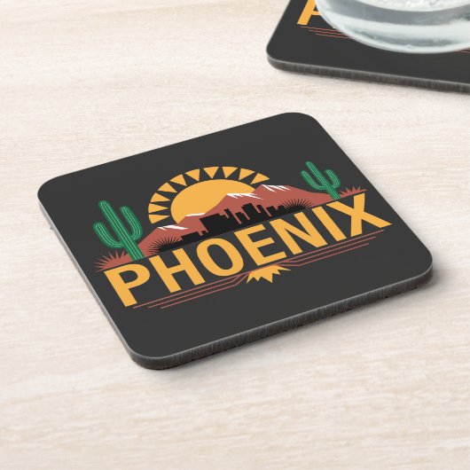 Phoenix Arizona コースター (左側)