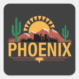 Phoenix Arizona スクエアシール