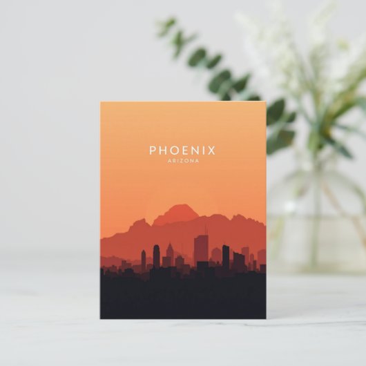 Phoenix Arizona: Desert Sunset ポストカード (スタンド正面)