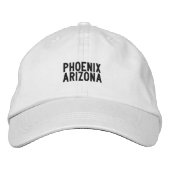 Phoenix Arizona Hat 刺繍入りキャップ (正面)