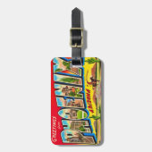 Phoenix Arizona Postcard Luggage Tag ラゲッジタグ (正面縦)