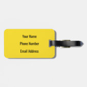 Phoenix Arizona Postcard Luggage Tag ラゲッジタグ (裏面横)