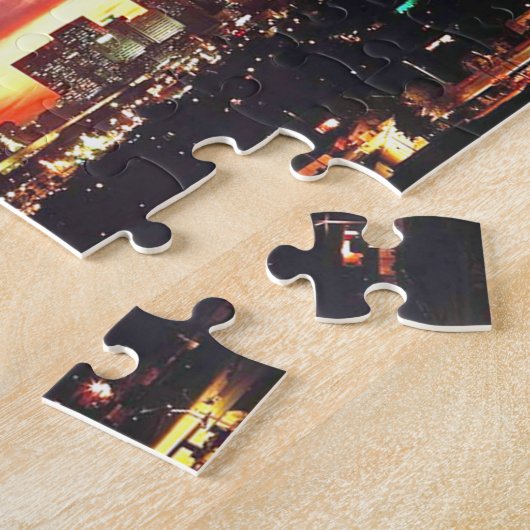 Phoenix, AZ at Sundown ジグソーパズル (側面)