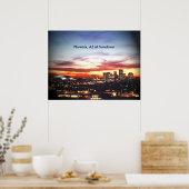 Phoenix, AZ at Sundown ポスター (キッチン)