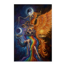 Phoenix Balance Spiritual Acrylic Wall Art