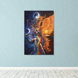 Phoenix Balance Spiritual Canvas Art キャンバスプリント