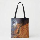 Phoenix Balance Spiritual Tote Bag トートバッグ (正面)