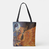 Phoenix Balance Spiritual Tote Bag トートバッグ (裏面)