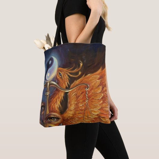 Phoenix Balance Spiritual Tote Bag トートバッグ (クローズアップ)