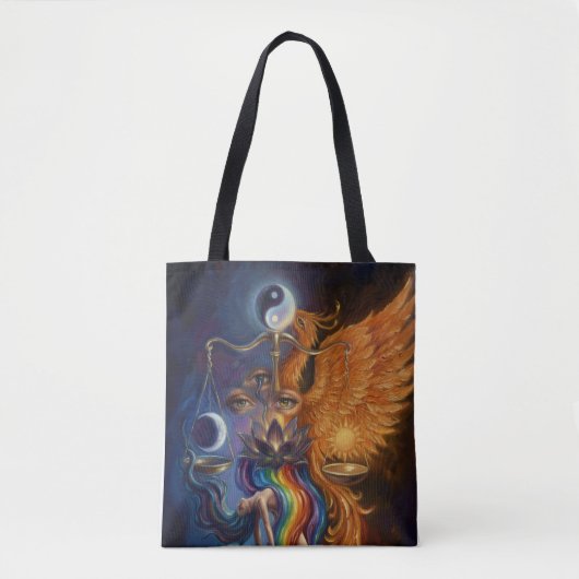 Phoenix Balance Spiritual Tote Bag トートバッグ (正面)