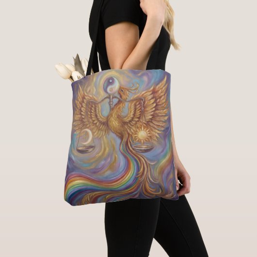Phoenix Balance Spiritual Tote Bag トートバッグ (クローズアップ)