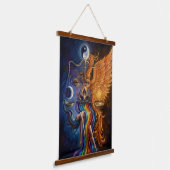 Phoenix Balance Spiritual Wall Tapestry 吊り下げ型タペストリー (傾斜あり)