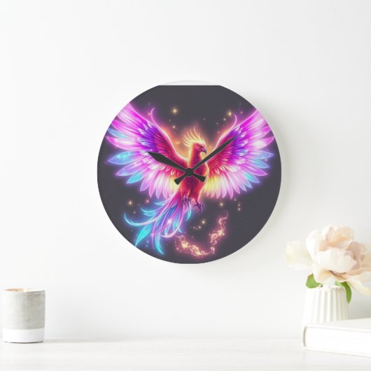 Phoenix bird ラージ壁時計 (ホーム)