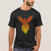 Phoenix Bird Mystical Creature Mythology Tシャツ (正面)