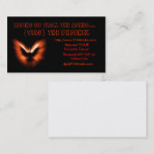 phoenix_blur、{9160}のために上がるフェニックス… 名刺 (正面/裏面)