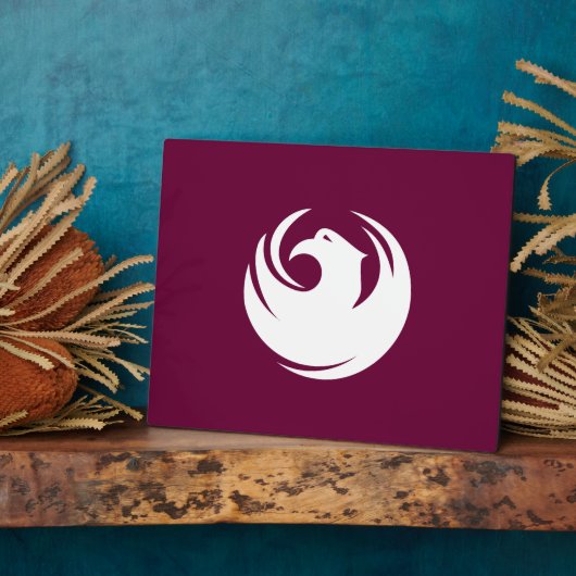 Phoenix City Flag Plaque フォトプラーク (側面)