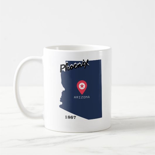 Phoenix coffee mug  コーヒーマグカップ (左)