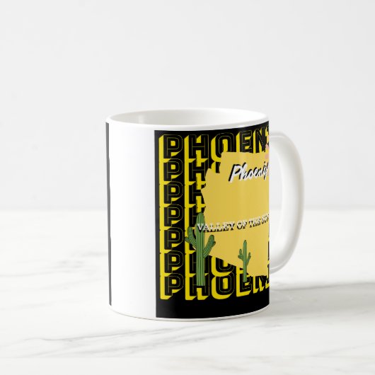 Phoenix coffee mug  コーヒーマグカップ (正面右)