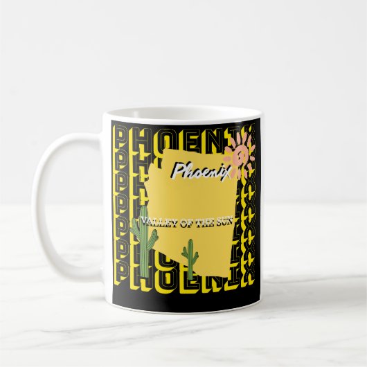 Phoenix coffee mug コーヒーマグカップ (左)
