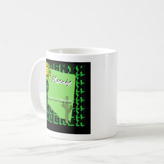 Phoenix coffee mug  コーヒーマグカップ (正面左)