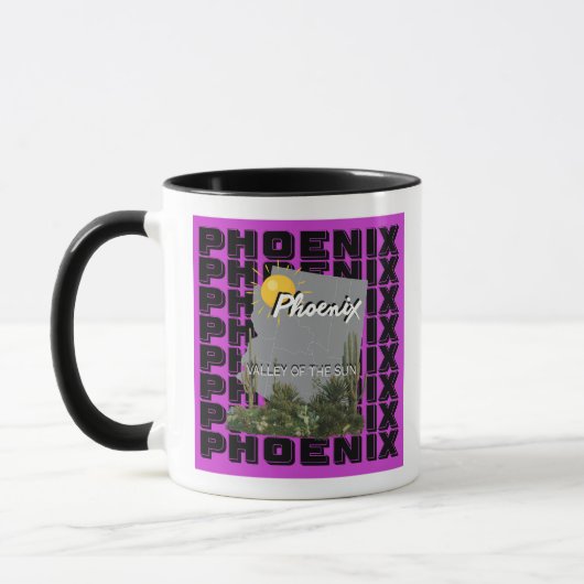 Phoenix coffee mug  マグカップ (左)